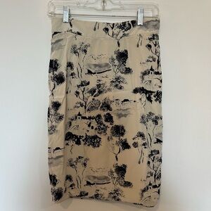 Forte Forte Le Sete Ritrovate 100% silk skirt women’s size small made in Italy
